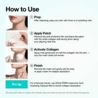Anua PDRN Collagen Melting Patch For Neck 4 Patches