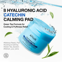 Anua Hyaluronic Acid Catechin Calming Pads 110 Pads 185ml