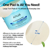 Anua Hyaluronic Acid Catechin Calming Pads 110 Pads 185ml