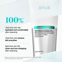 Anua PDRN Hyaluronic Acid Moisturizing Cleansing Foam 150ml