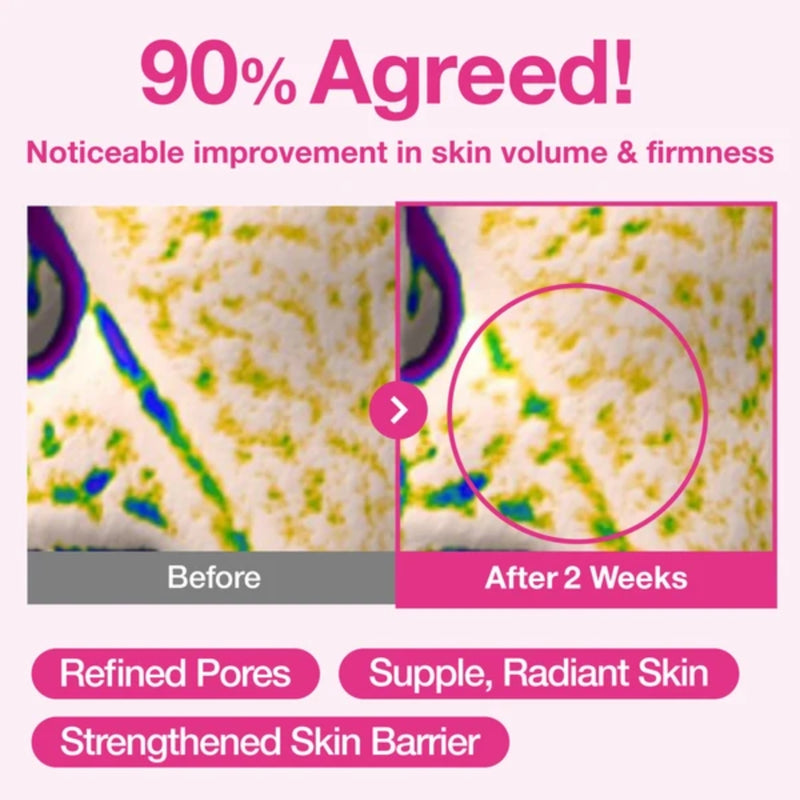 Numbuzin PDRN 2 Rose Overnight Collagen Mask 4 Pieces
