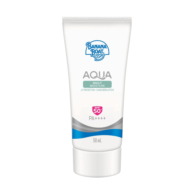 Banana Boat Aqua Daily Moisture UV Protection Sunscreen Lotion SPF50+ 50ml