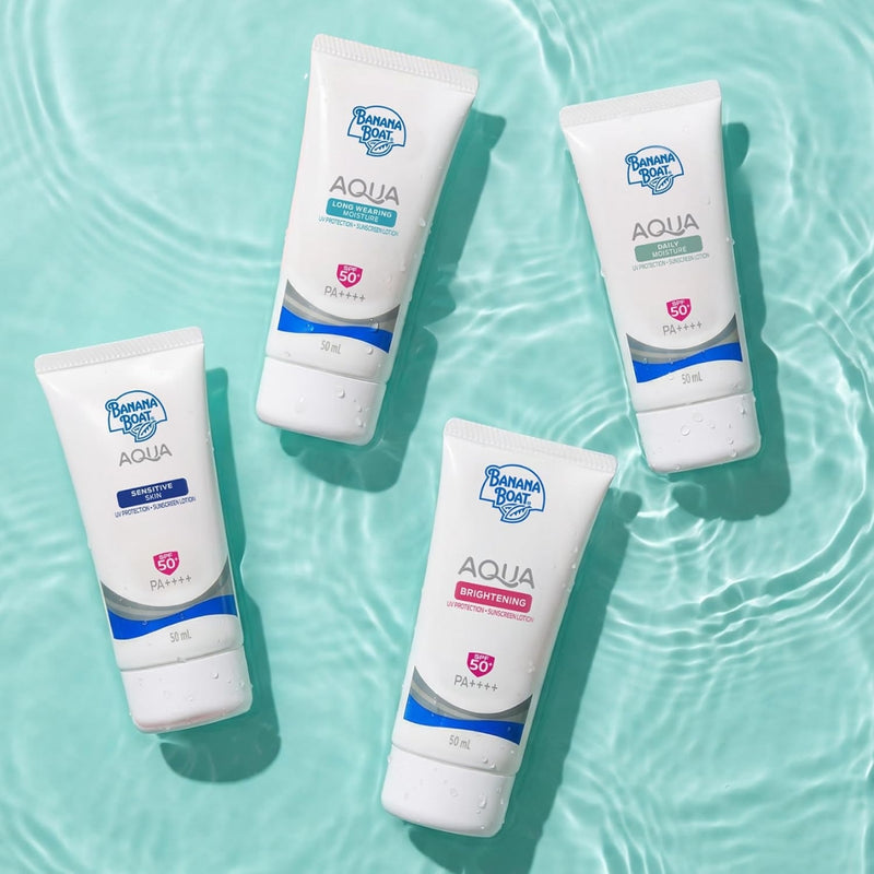 Banana Boat Aqua Daily Moisture UV Protection Sunscreen Lotion SPF50+ 50ml