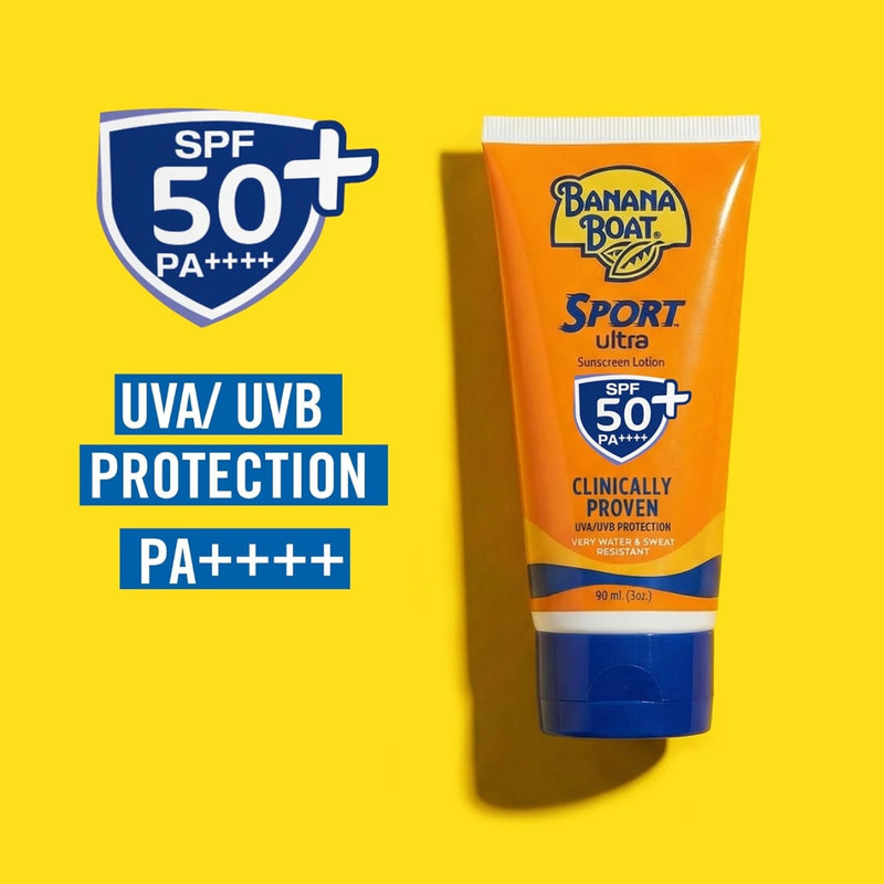 Banana Boat Sport Sun Lotion SPF50+ Tinted 90ml
