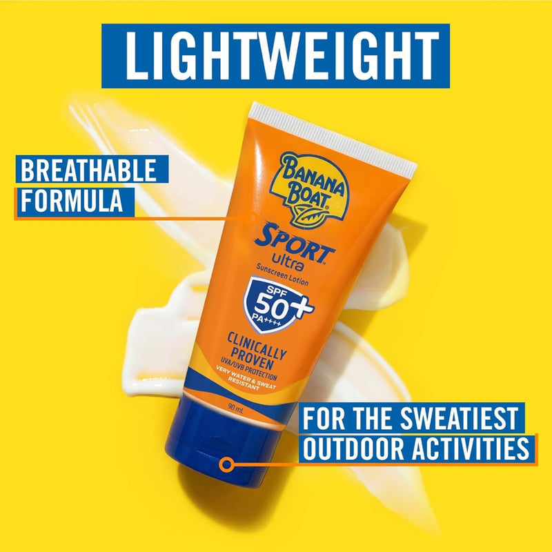 Banana Boat Sport Sun Lotion SPF50+ Tinted 90ml