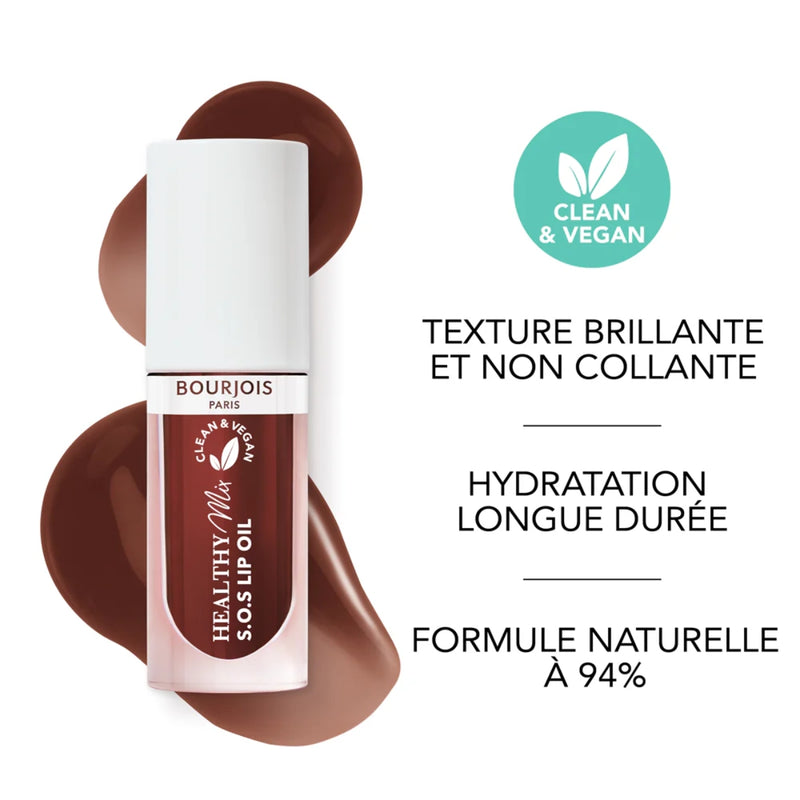 Bourjois Healthy Mix SOS Lip Oil 8 Chocolat 4.5ml