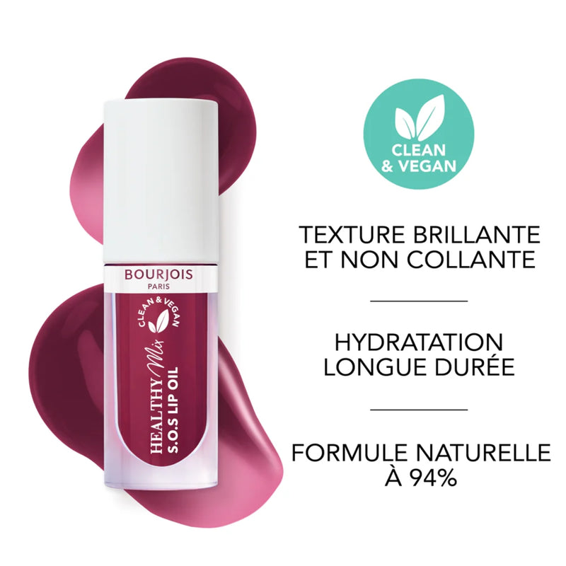 Bourjois Healthy Mix SOS Lip Oil 9 Berry Delght 4.5ml
