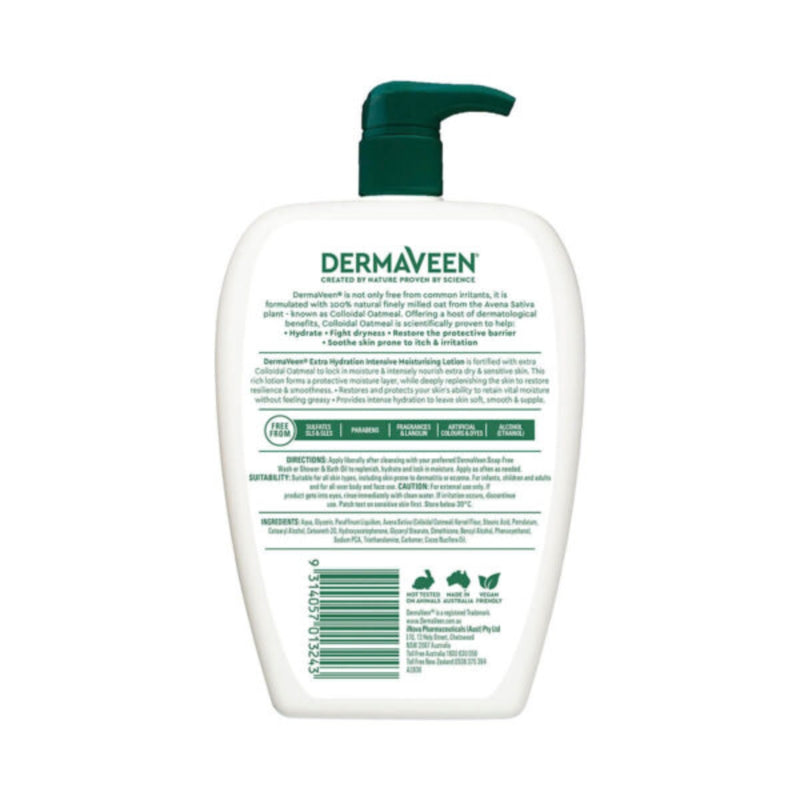 Dermaveen Extra Hydration Intensive Moisturising Lotion 500ml