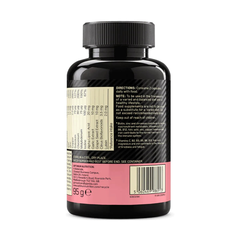 Optimum Nutrition Opti Women Multivitamin 120 Tablets