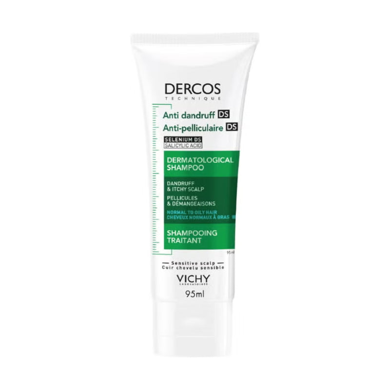 Vichy Dercos Anti-Dandruff DS Shampoo For Normal To Oily Hair 95ml