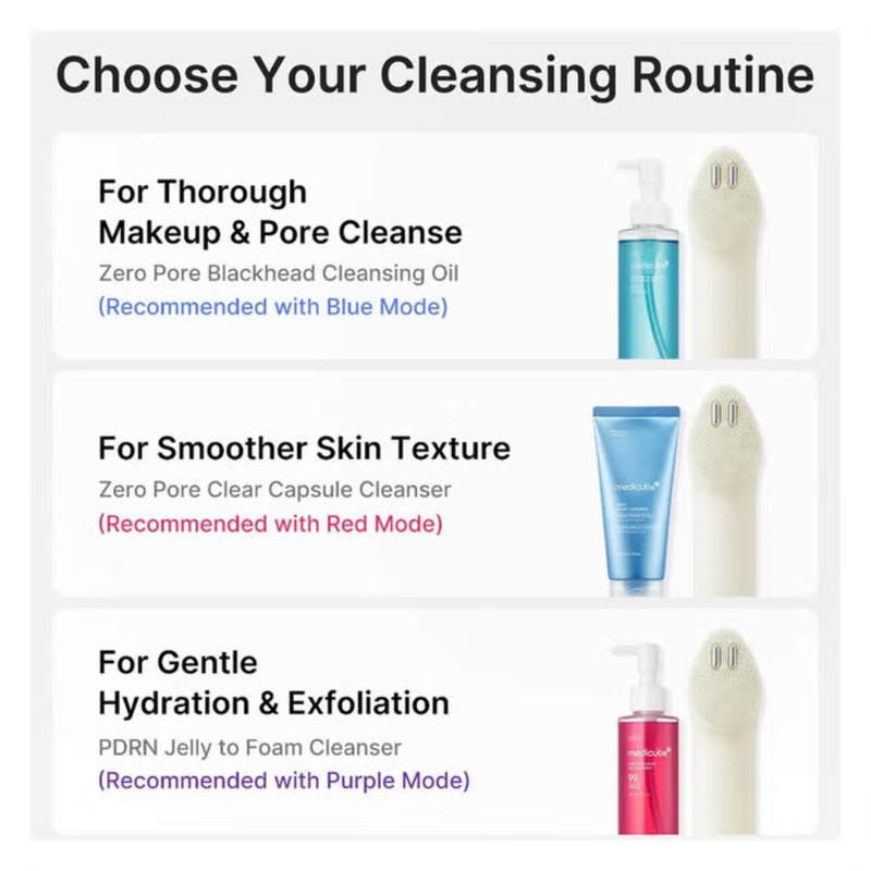 Medicube Age-R Booster Pro Mini Plus Facial Cleanser Head Beige