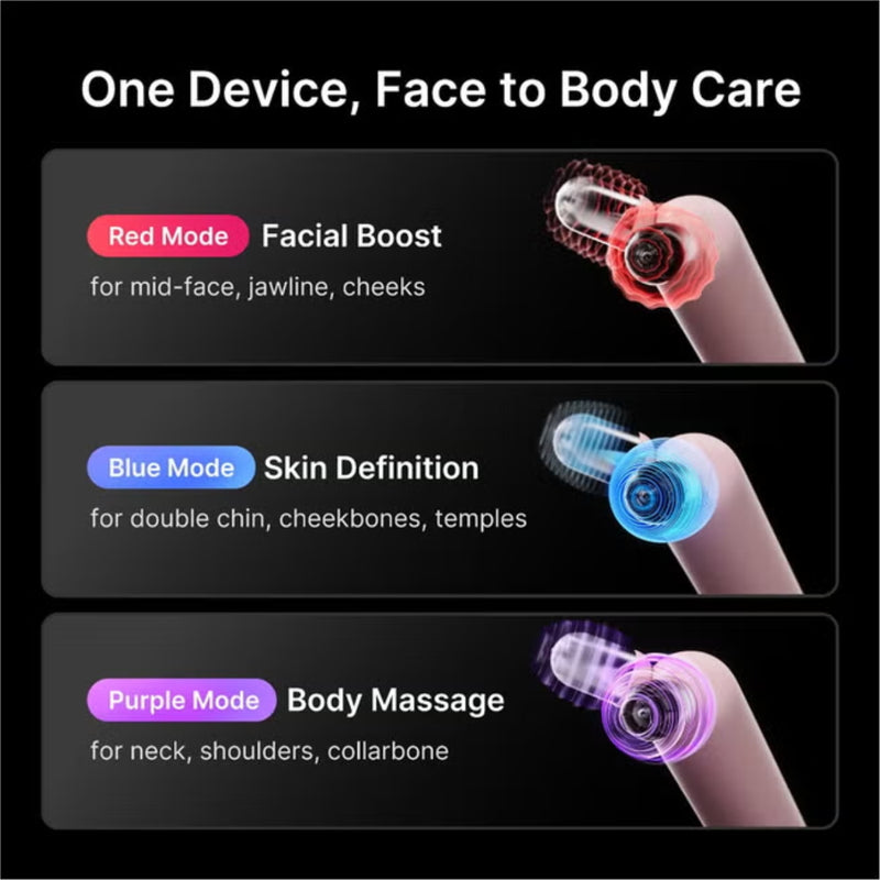 Medicube Age-R Booster Pro Mini Plus V Face Roller Pink