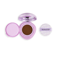 Revolution Makeup Superdewy Cushion Foundation Dark Neutral Warm 9g