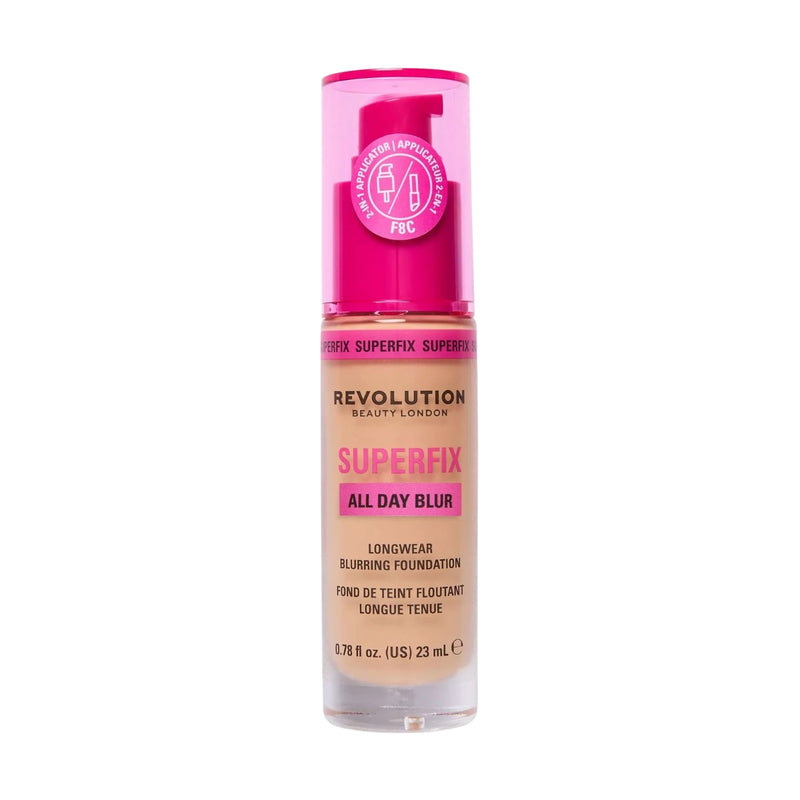 Revolution Makeup Superfix All Day Blur Foundation F8C 23ml