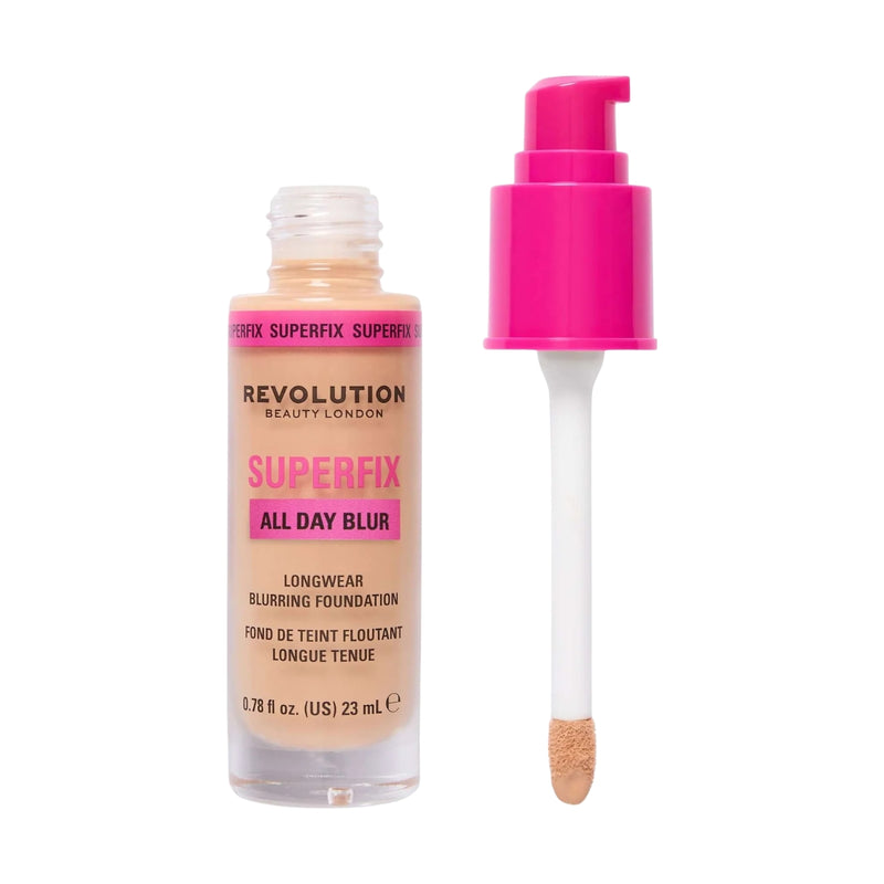 Revolution Makeup Superfix All Day Blur Foundation F8C 23ml
