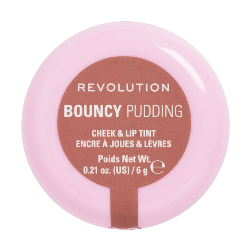 Revolution Makeup Bouncy Pudding Lip & Cheek Peach Veil 6g