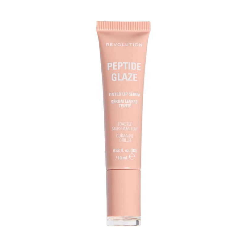 Revolution Makeup Peptide Glaze Tinted Lip Serum Toasted Marshmallow 10ml