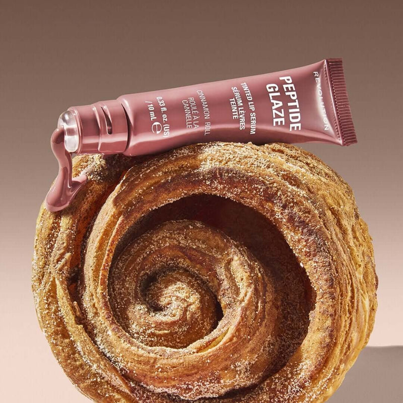 Revolution Makeup Peptide Glaze Tinted Lip Serum Cinnamon Roll 10ml