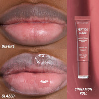 Revolution Makeup Peptide Glaze Tinted Lip Serum Cinnamon Roll 10ml