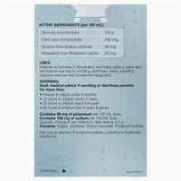 Hydralyte Electrolyte Ready To Drink Colour Free Lemonade 4 x 250ml