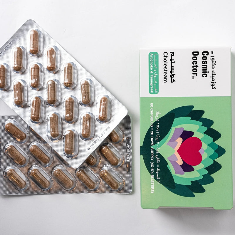Cosmic Doctor Cholesteam 60 Capsules