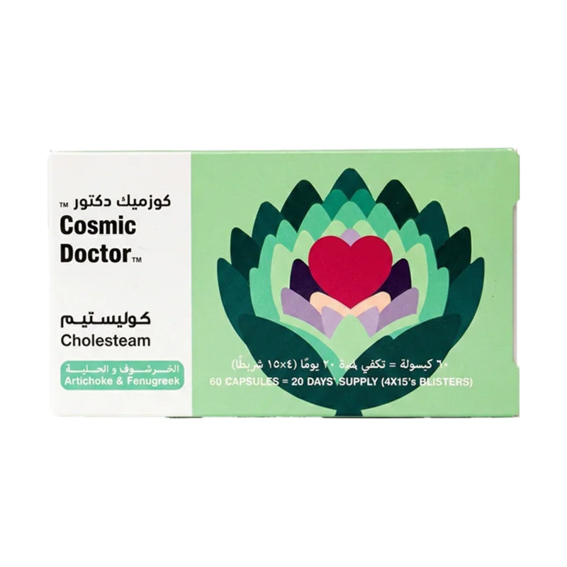 Cosmic Doctor Cholesteam 60 Capsules