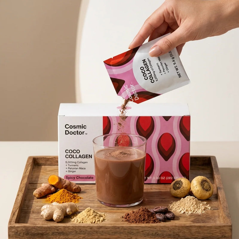 Cosmic Doctor Coco Collagen 5000mg Spicy Chocolate 30 Sachets