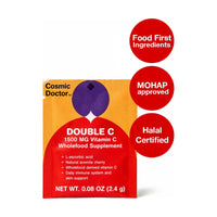 Cosmic Doctor Double C 1500mg Vitamin C Blueberry & Acerola 30 Sachets