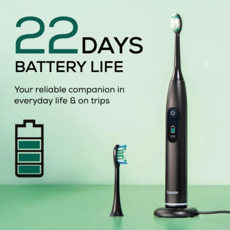 Beurer Electric Sonic Toothbrush Midnight Ink