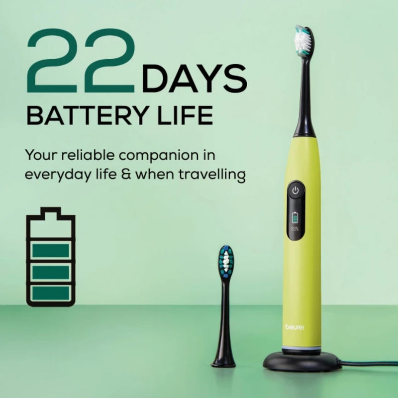 Beurer Electric Sonic Toothbrush Splashy Lemon