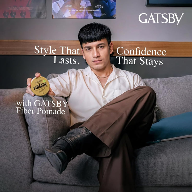 Gatsby Fiber Pomade Glossy Finish 80g