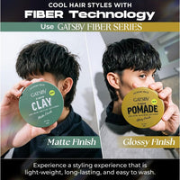 Gatsby Fiber Pomade Glossy Finish 80g