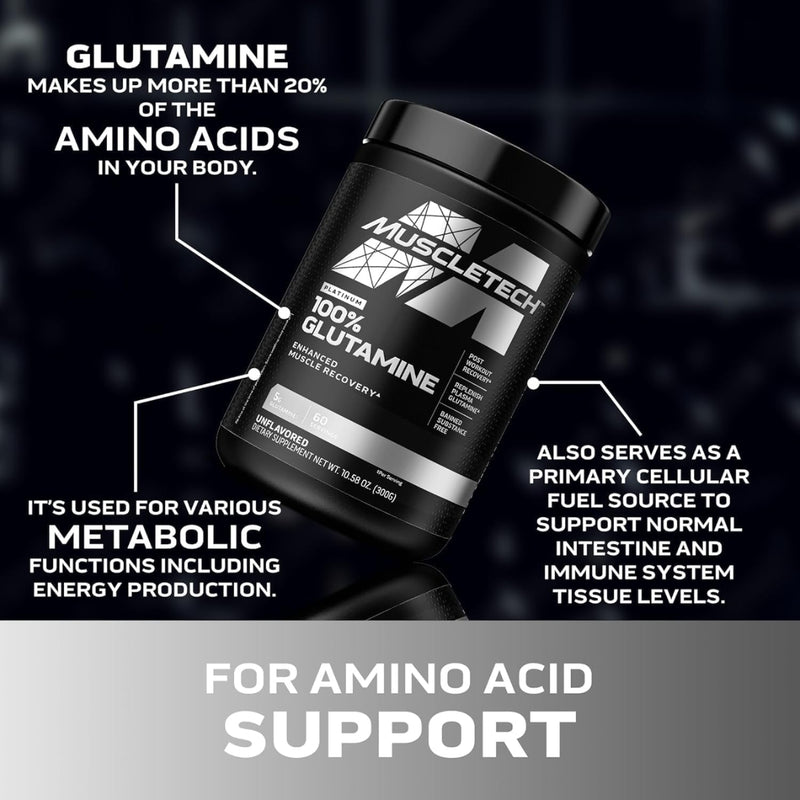 MuscleTech 100% Glutamine 300g