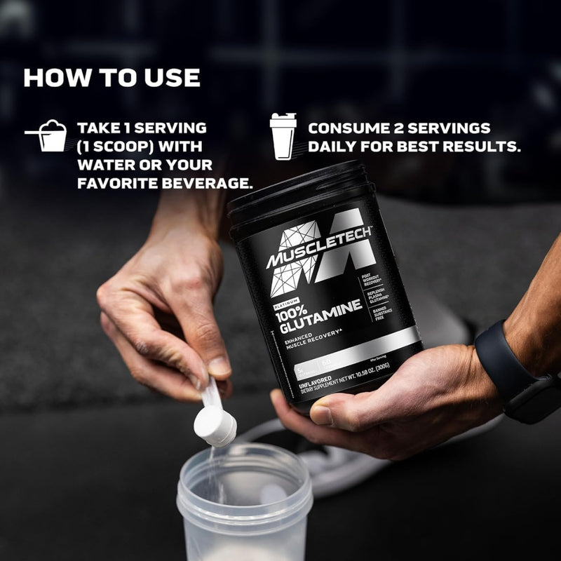 MuscleTech 100% Glutamine 300g