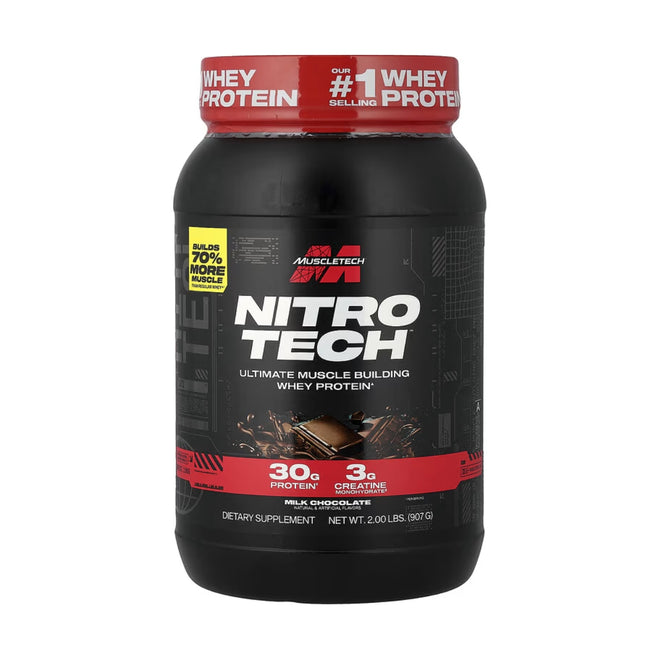 MuscleTech Nitro Tech Whey Protein Milk Chocolate 907g