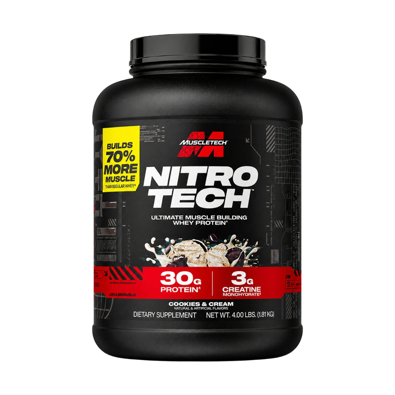 MuscleTech Nitro Tech Whey Protein Cookies & Cream 1.81kg