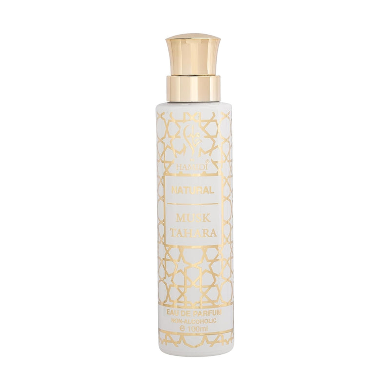 Hamidi Musk Tahara Air Freshener 480ml + Muattar 50g + Eau de Parfum 100ml + Concentrated Perfume Oil 12ml Gift Set