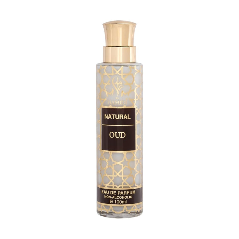 Hamidi Oud Air Freshener 480ml + Muattar 50g + Eau de Parfum 100ml + Concentrated Perfume Oil 12ml Gift Set
