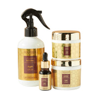 Hamidi Oud Air Freshener 300ml + Bakhoor 50g + Muattar 40g + Oil Diffuser 15ml Gift Set