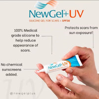 New Gel+ UV Silicone Gel SPF30 15g