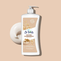 St. Ives Body Lotion Natural Soothing Oatmeal & Shea Butter 532ml BOGOF