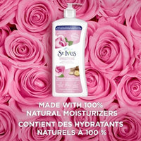 St. Ives Body Lotion Smoothing Rose & Argan Oil 532ml BOGOF
