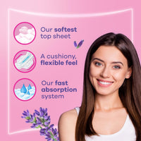 Always Sanitary Pads Skin Love 3X Protection Maxi Thick 24 Count