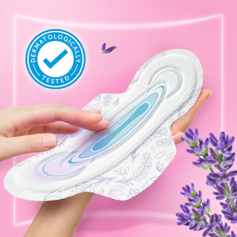 Always Sanitary Pads Skin Love 3X Protection Maxi Thick 24 Count