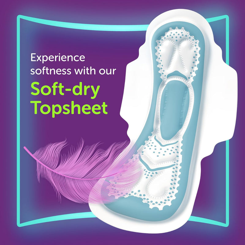 Always Sanitary Pads Thick Normal 24 Count