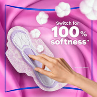Always Sanitary Pads Thick Long & Wide 72 Count