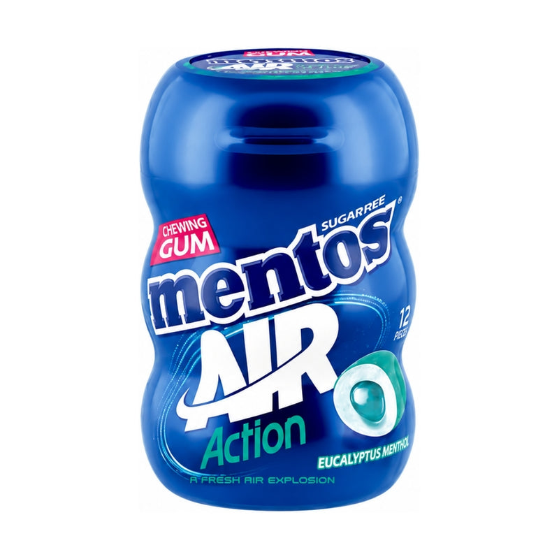 Mentos Air Action Chewing Gum Eucalyptus Menthol 10 Pieces