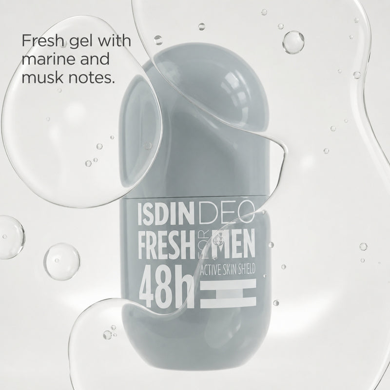 Isdin Deodorant Fresh For Men 48 Hour Roll On 50ml
