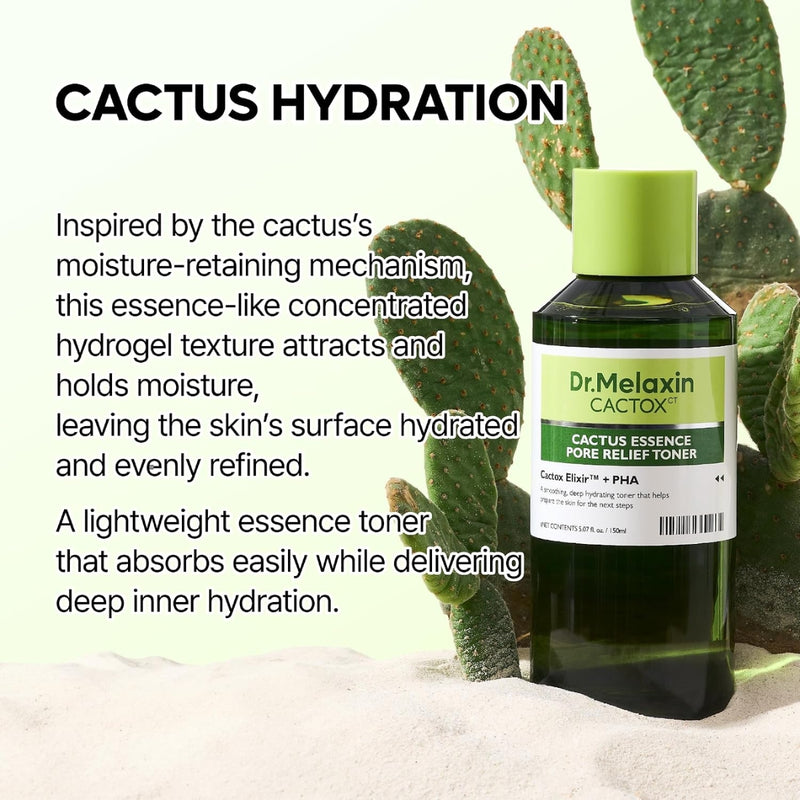 Dr Melaxin Cactox Cactus Essence Pore Relief Toner 150ml