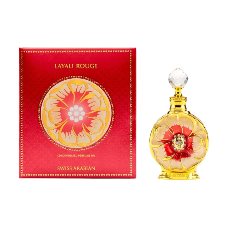 Swiss Arabian Layali Rouge Concentrated Perfume Oil 15ml